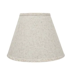 # 58877 Transitional Hardback Empire Shape UNO Construction Lamp Shade in Flaxen, 12" Wide (6" x 12" x 9")