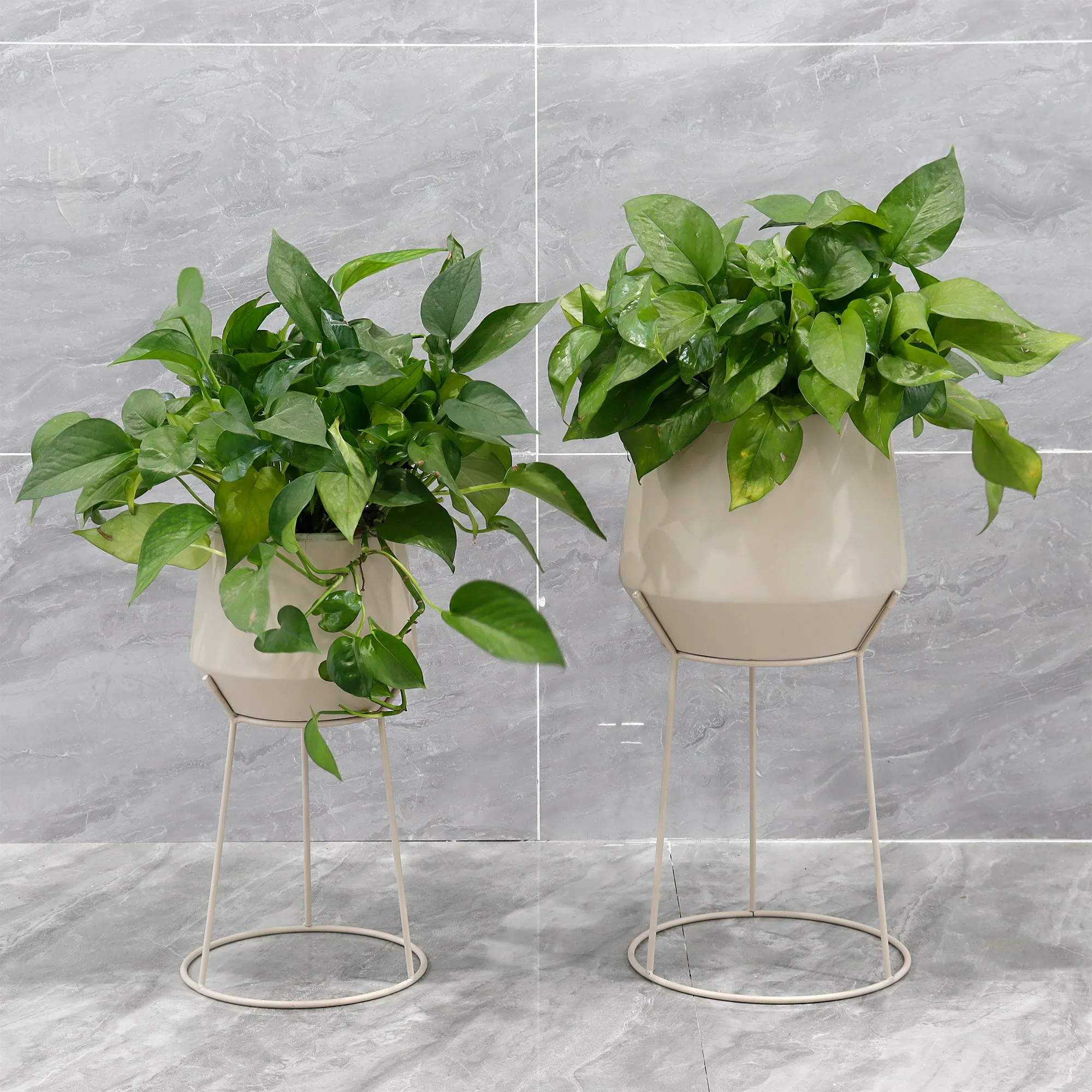 16"&19.5" Garden Plant Pot(Set Of 2)