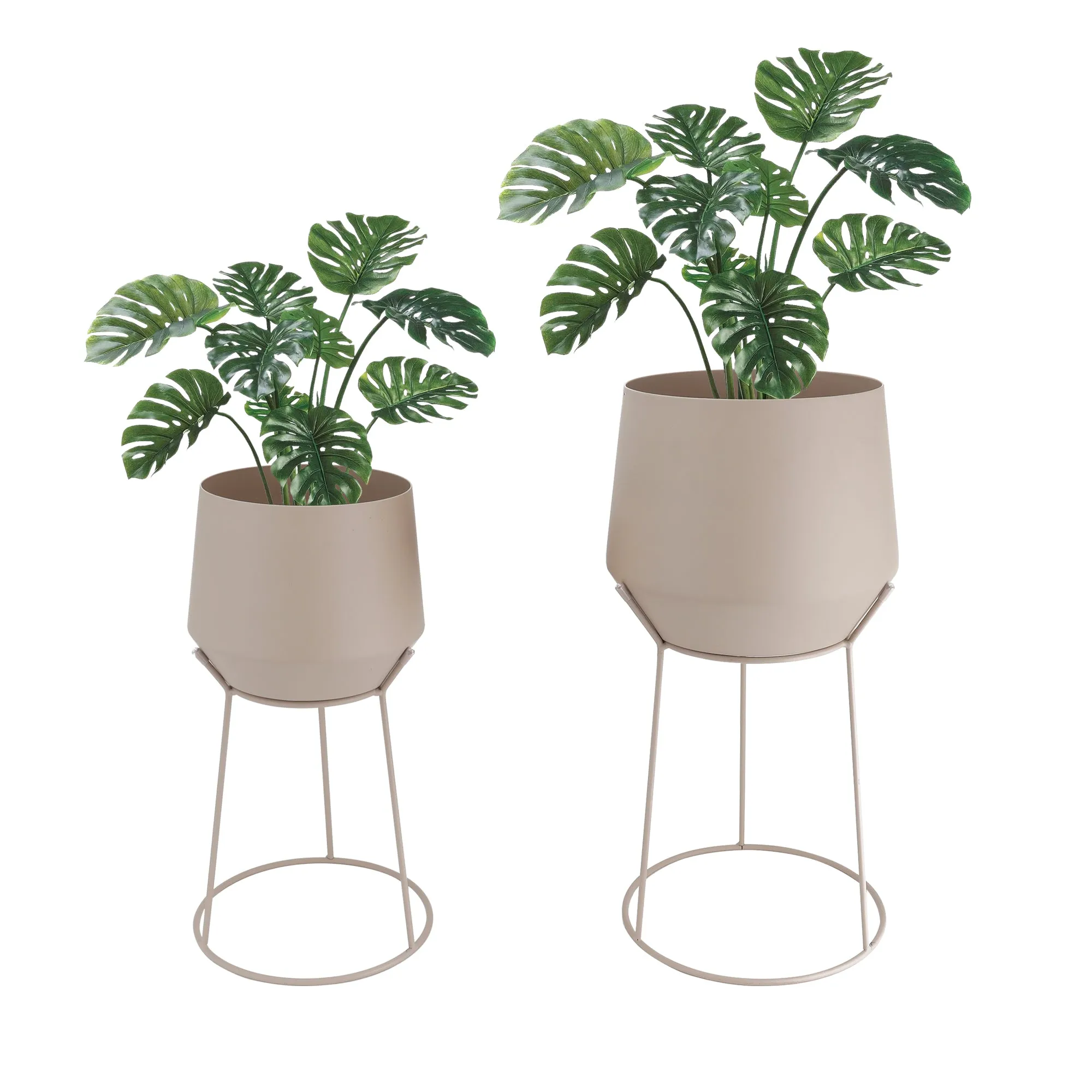 16"&19.5" Garden Plant Pot(Set Of 2)