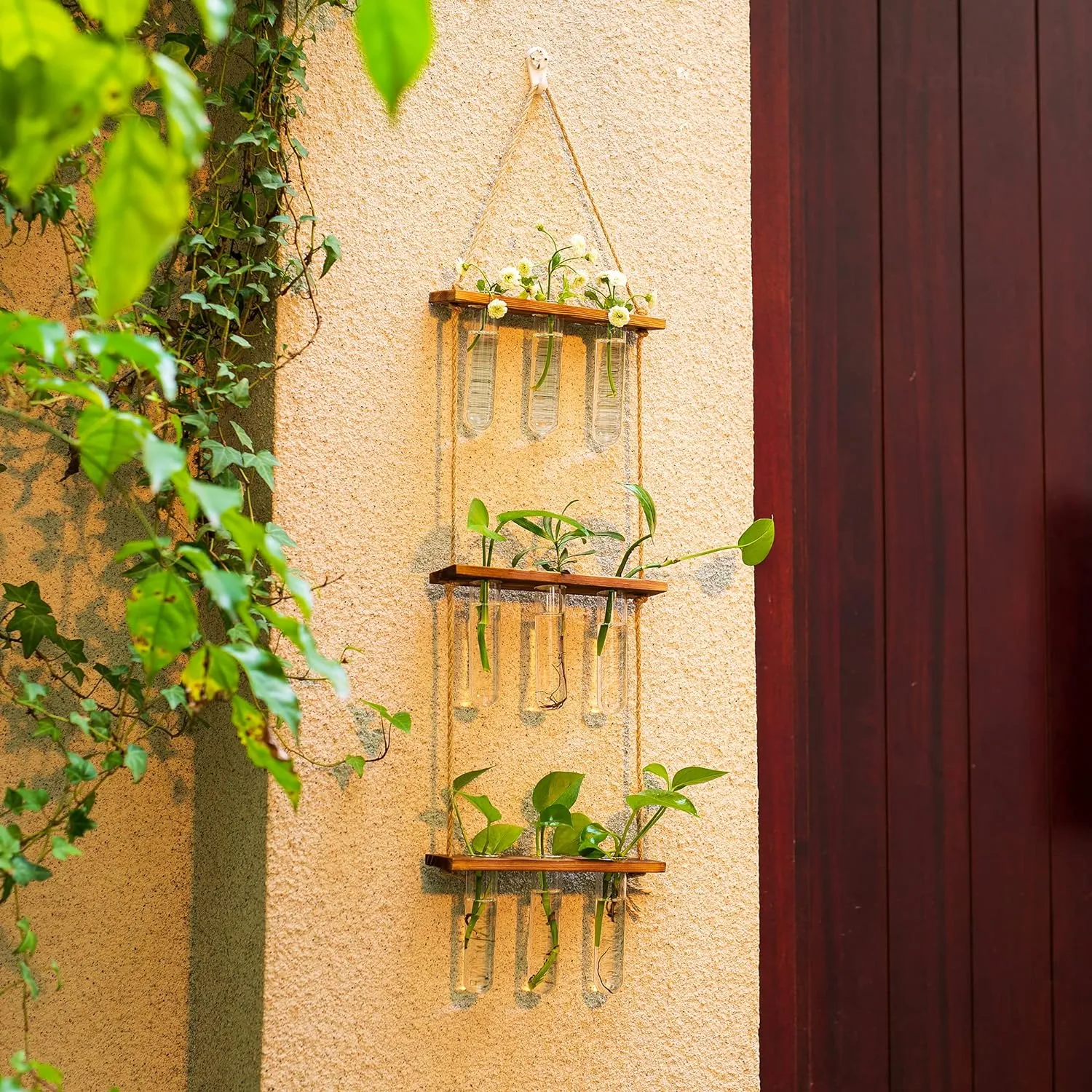 3-Tier Wall Hanging Test Tube Planter