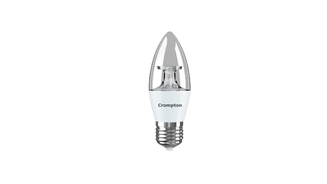 4.5W Clear E27 Candle Lamp