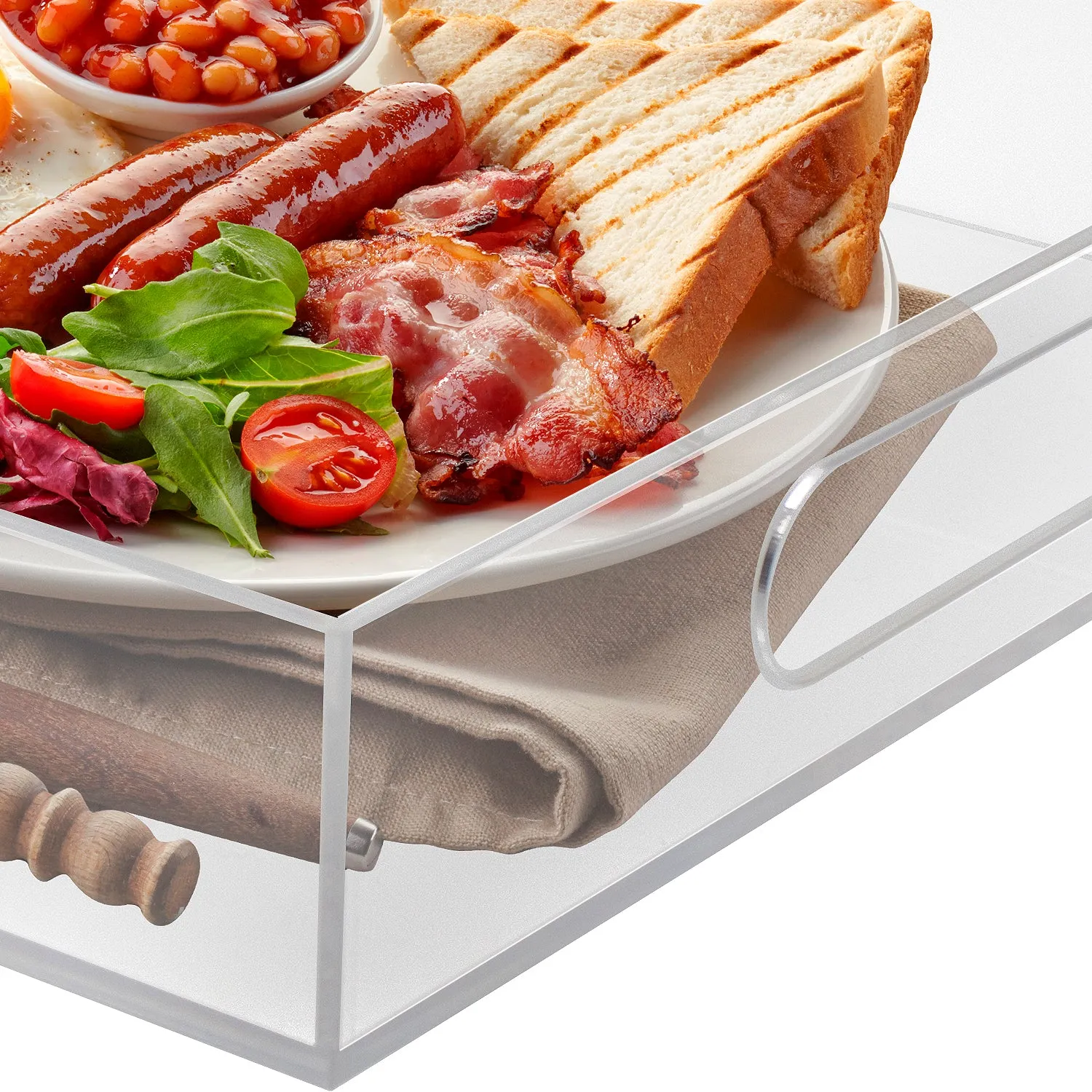 Acrylic Serving Tray (Square)