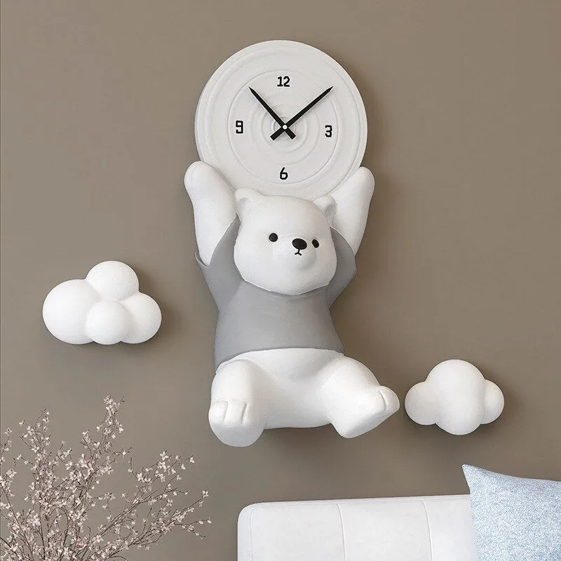 Animal Decoration Wall Clock