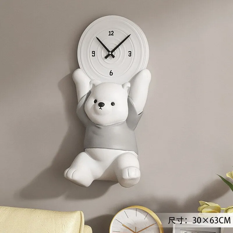 Animal Decoration Wall Clock