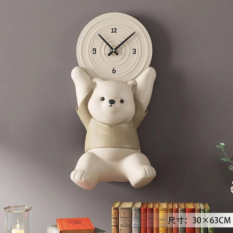 Animal Decoration Wall Clock