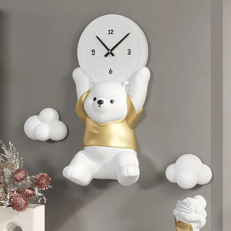 Animal Decoration Wall Clock