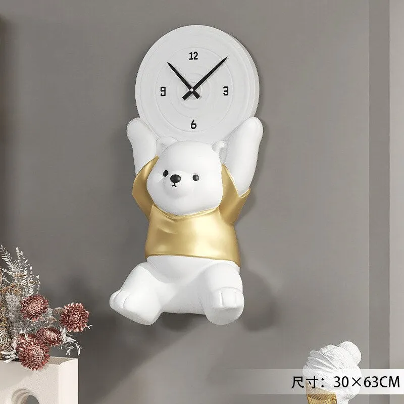 Animal Decoration Wall Clock