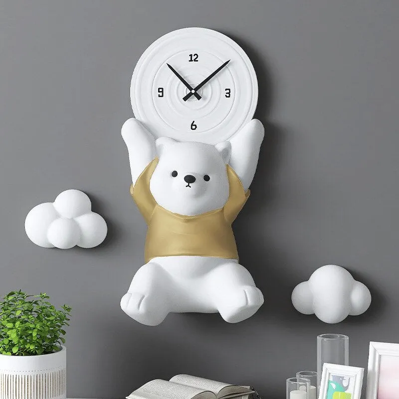 Animal Decoration Wall Clock