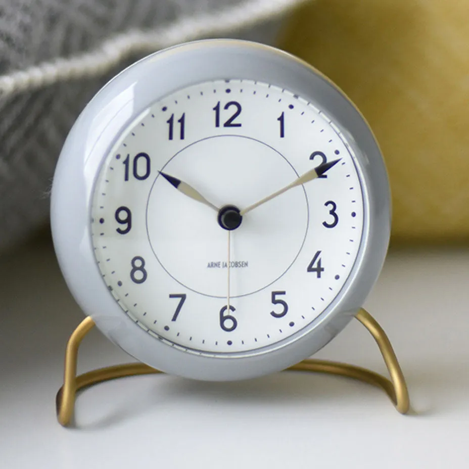 Arne Jacobsen - Station Alarm Clock - Grey