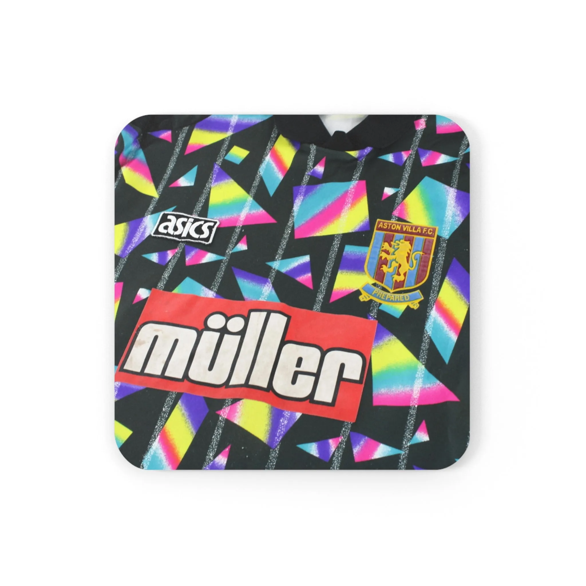 Aston Villa RETRO 94/95 GK Kit Corkwood Coaster Set