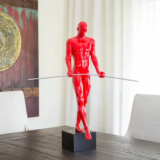 Balance Man Red - Home Decor