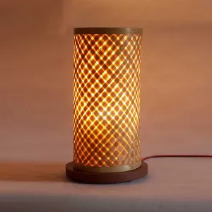 Bamboo Handmade Table Lamp withBase