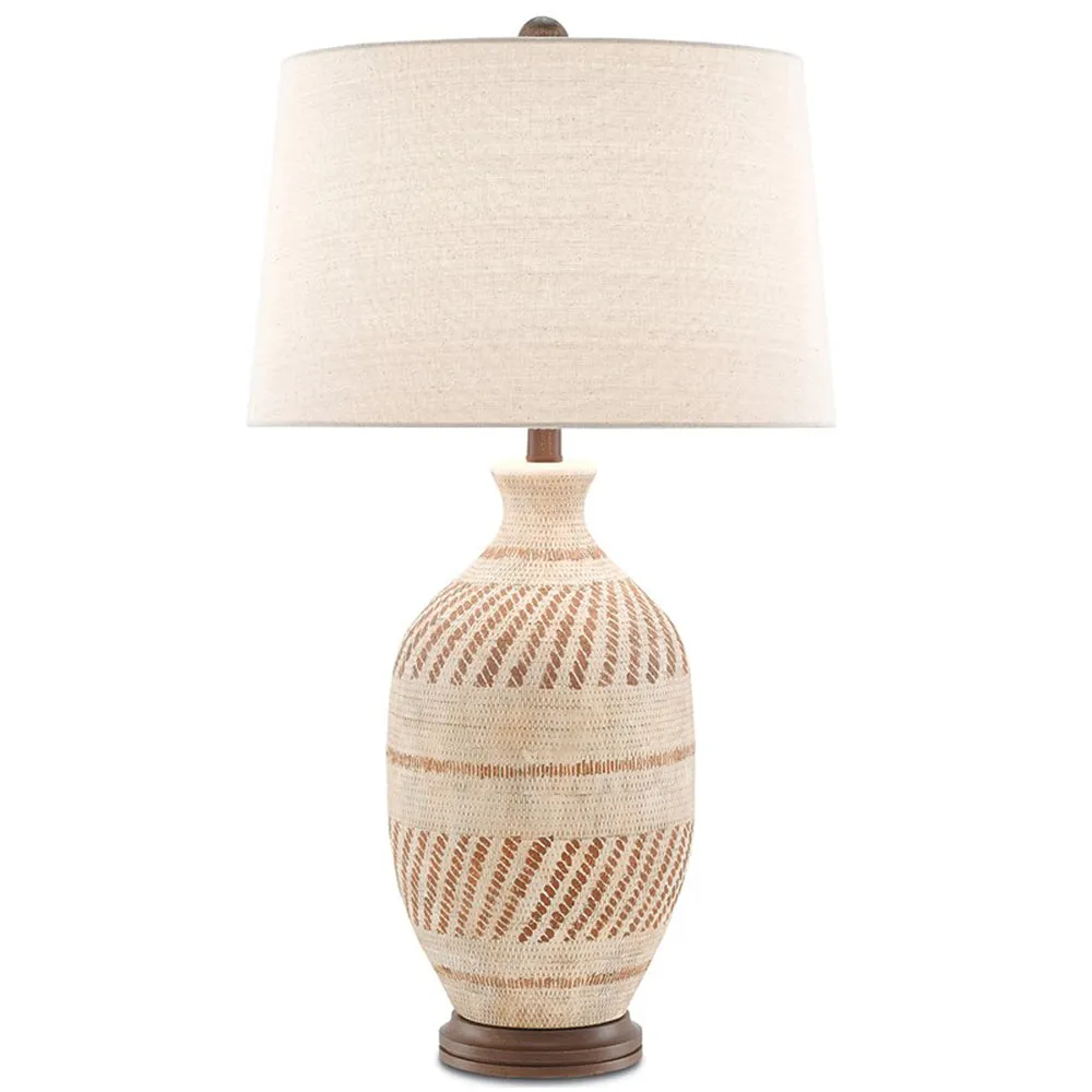 Basket Weave Table Lamp