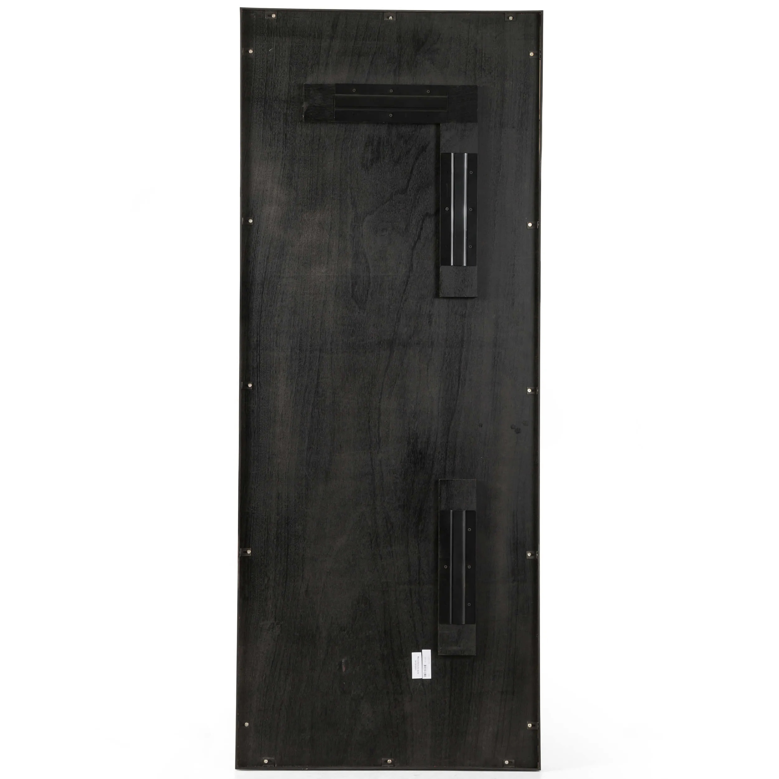 Bellvue Floor Mirror, Rustic Black