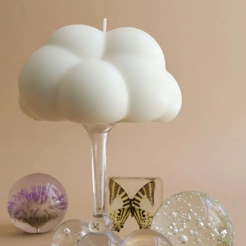 Blobbies Cumulus Candle White