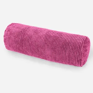 Bolster Scatter Cushion Cover 20 x 55cm - Pom Pom Pink