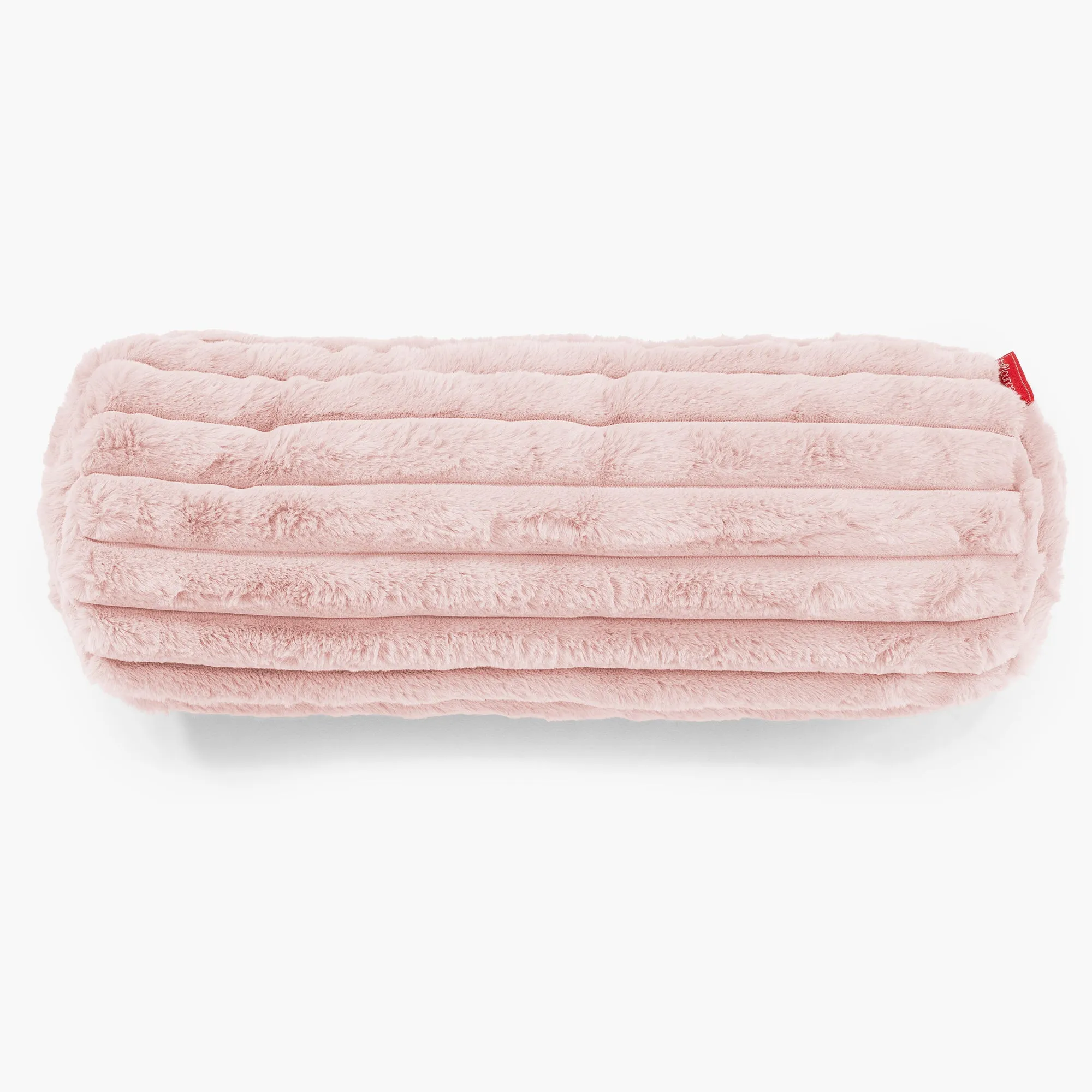 Bolster Scatter Cushion Cover 20 x 55cm - Ultra Plush Cord Dusty Pink