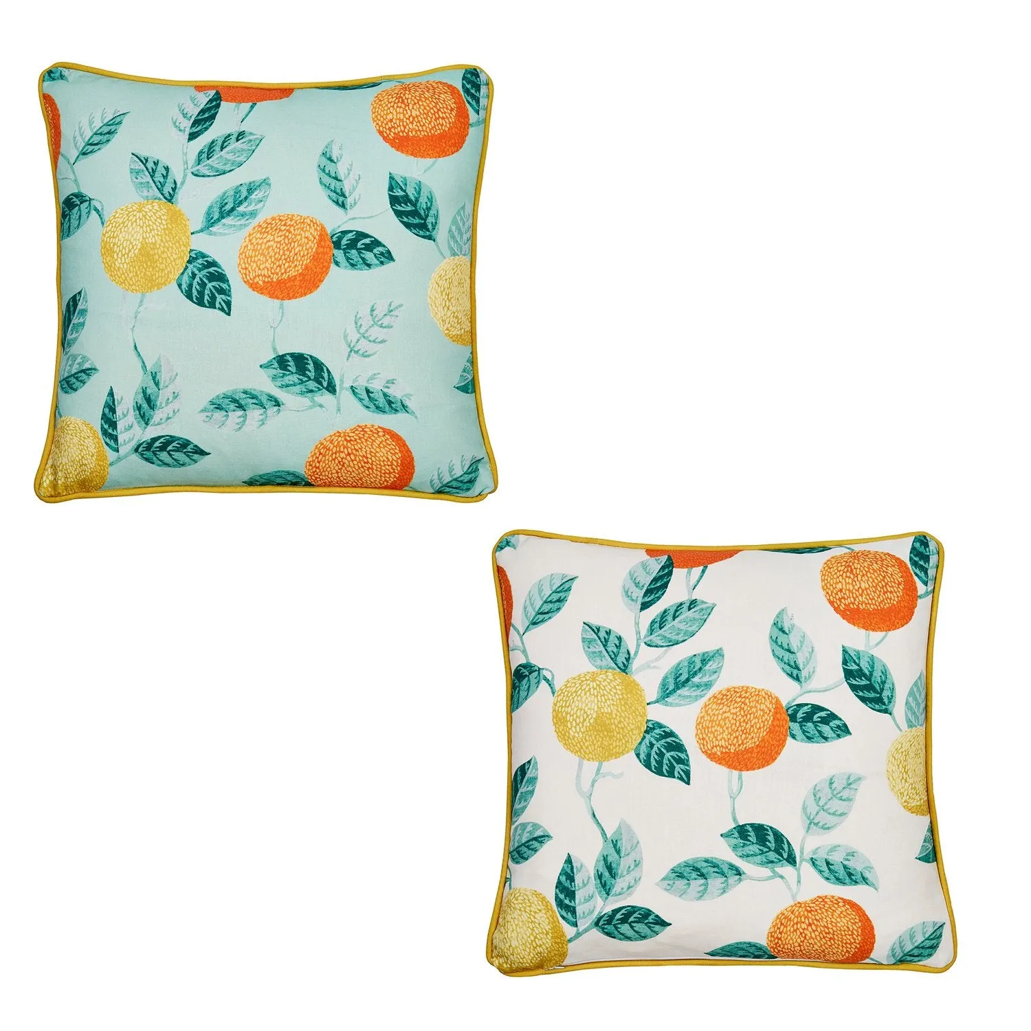 Botanical Fruits Reversible Outdoor Cushion (43cm x 43cm)