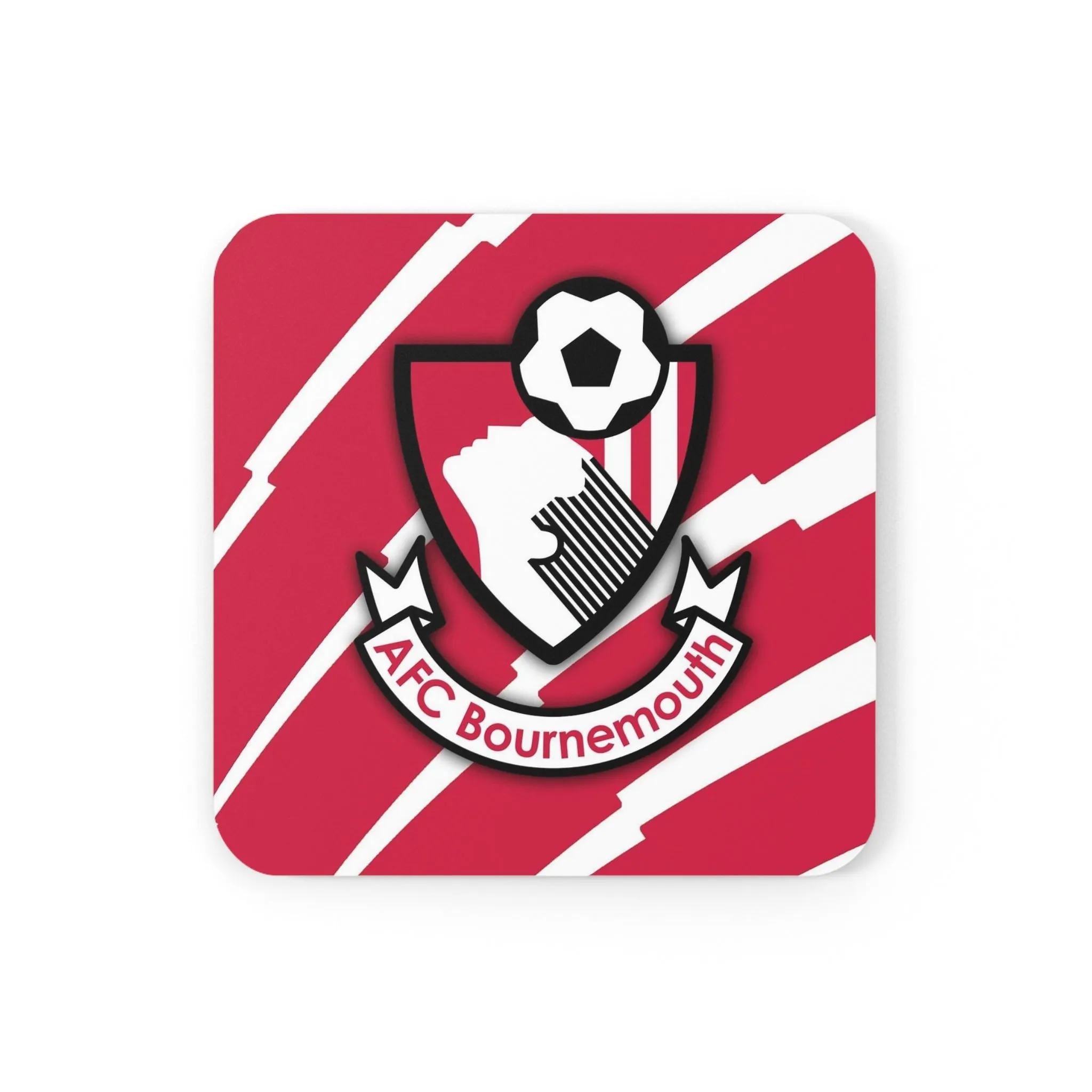 Bournemouth Retro Kit Corkwood Coaster Set