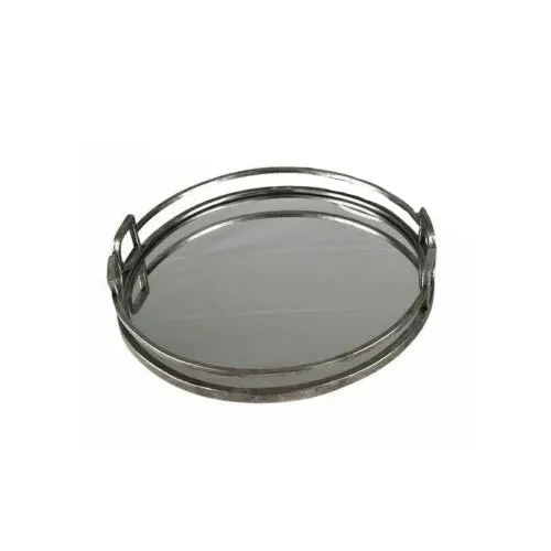 Bridle Metal Tray Silver Small