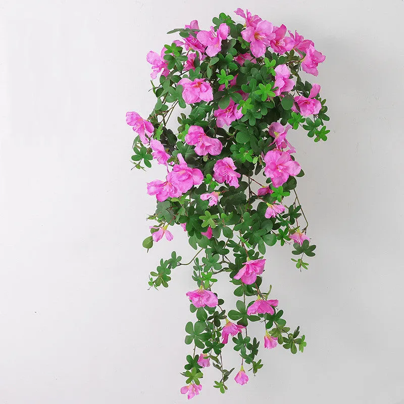 Bulk 2pcs 33" Azalea Hanging Flowers for Outdoors Basket Wholesale