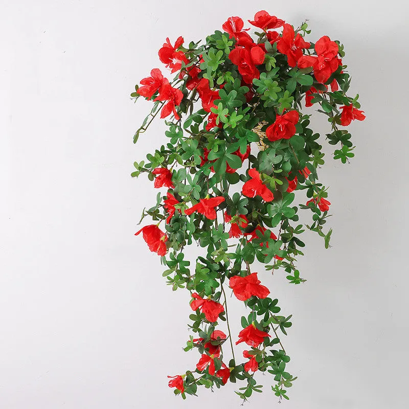 Bulk 2pcs 33" Azalea Hanging Flowers for Outdoors Basket Wholesale