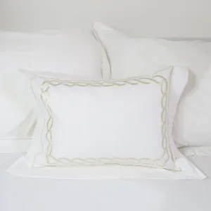 Cable Cotton Boudoir Cushion Cover