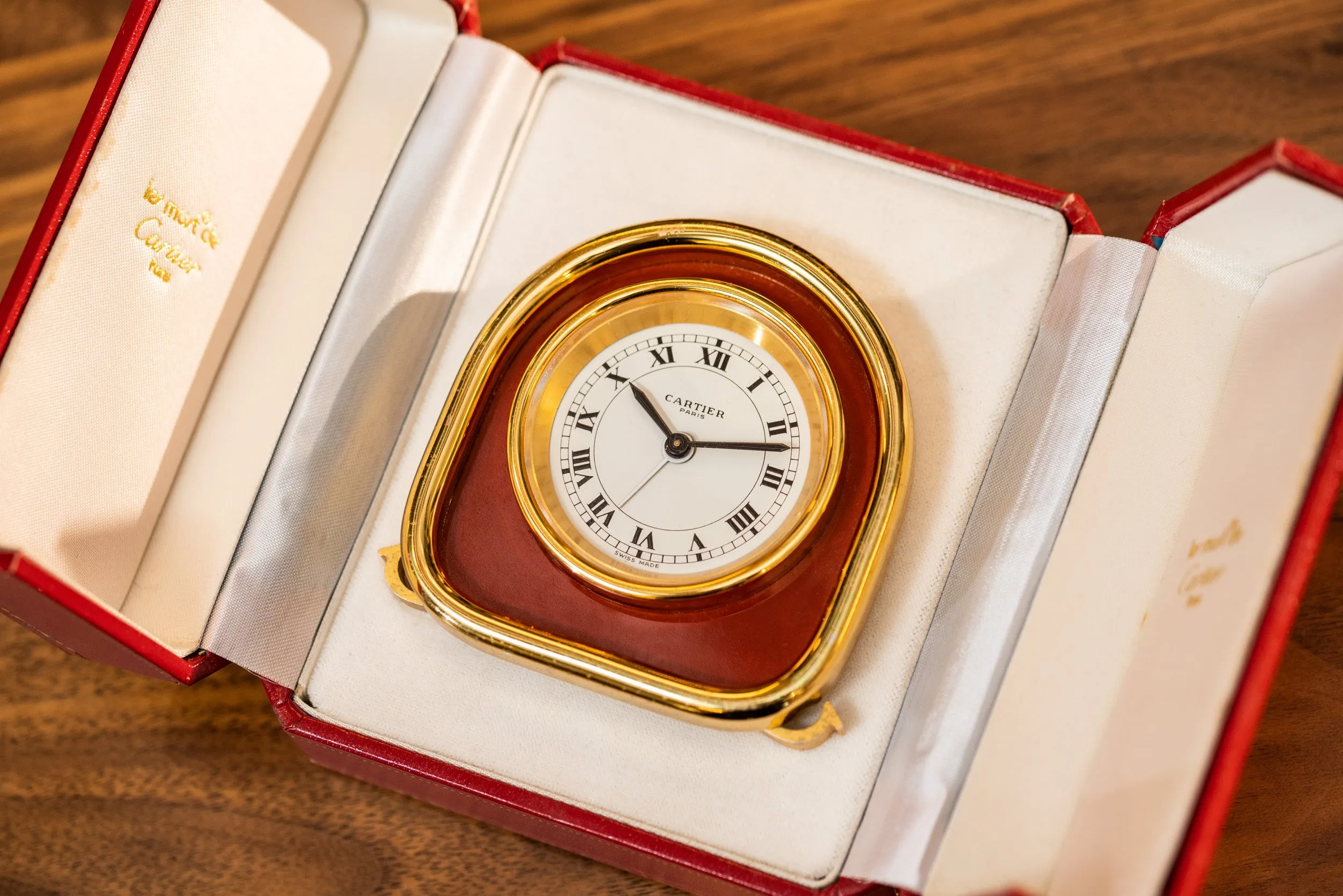 Cartier Must De Cartier Travel Alarm Clock