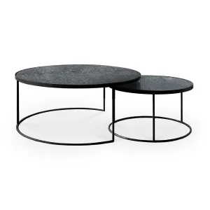 Charcoal Nesting Coffee Table - Set of 2