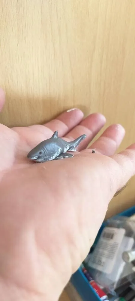 Crafting the Depths: Intricate Polymer Clay Shark Sculptures