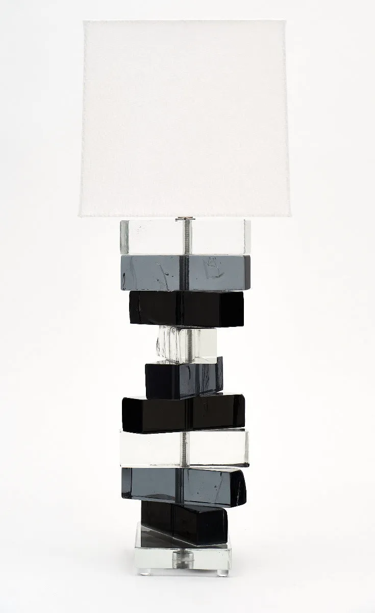 Cubist Murano Glass Lamps