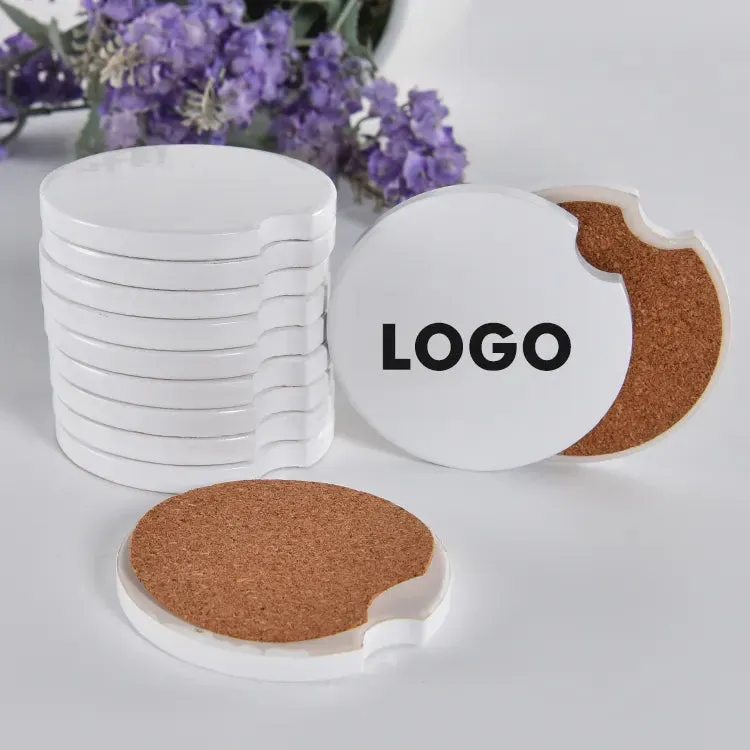 Custom Sublimation Ceramic Coaster Set