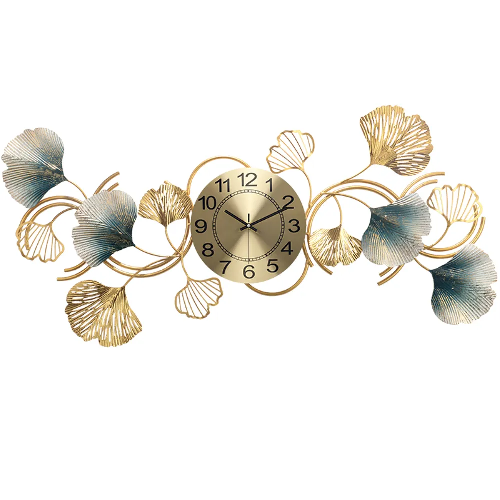 Decorated Wall Clock 93 x 45cm