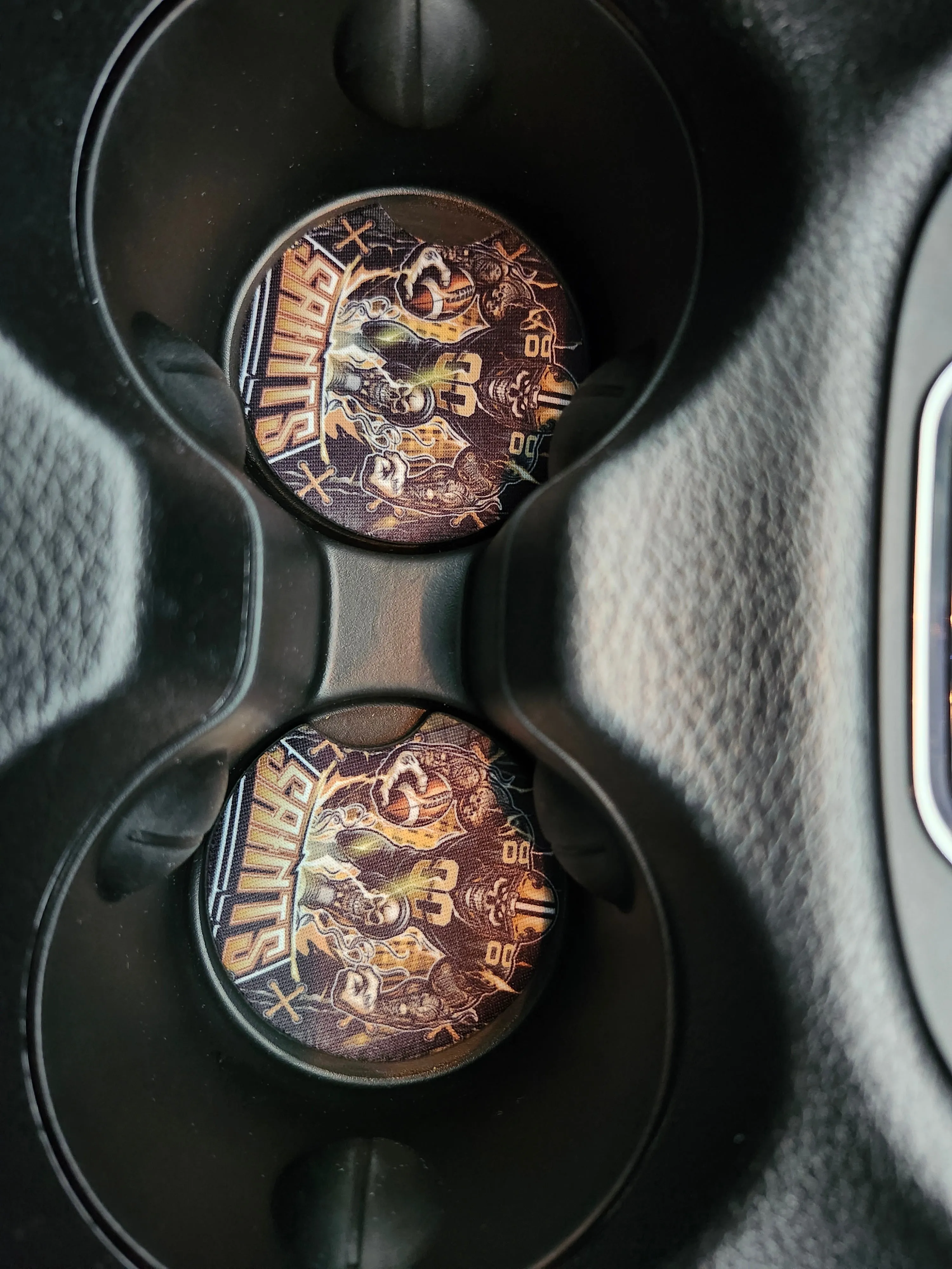 DIY Car Coasters 32 Teams NFL Skull