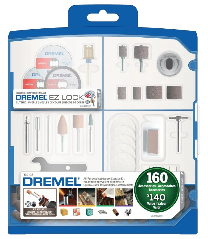 Dremel 710-08 All Purpose Accessory Kit :CD: QUANTITY: 1