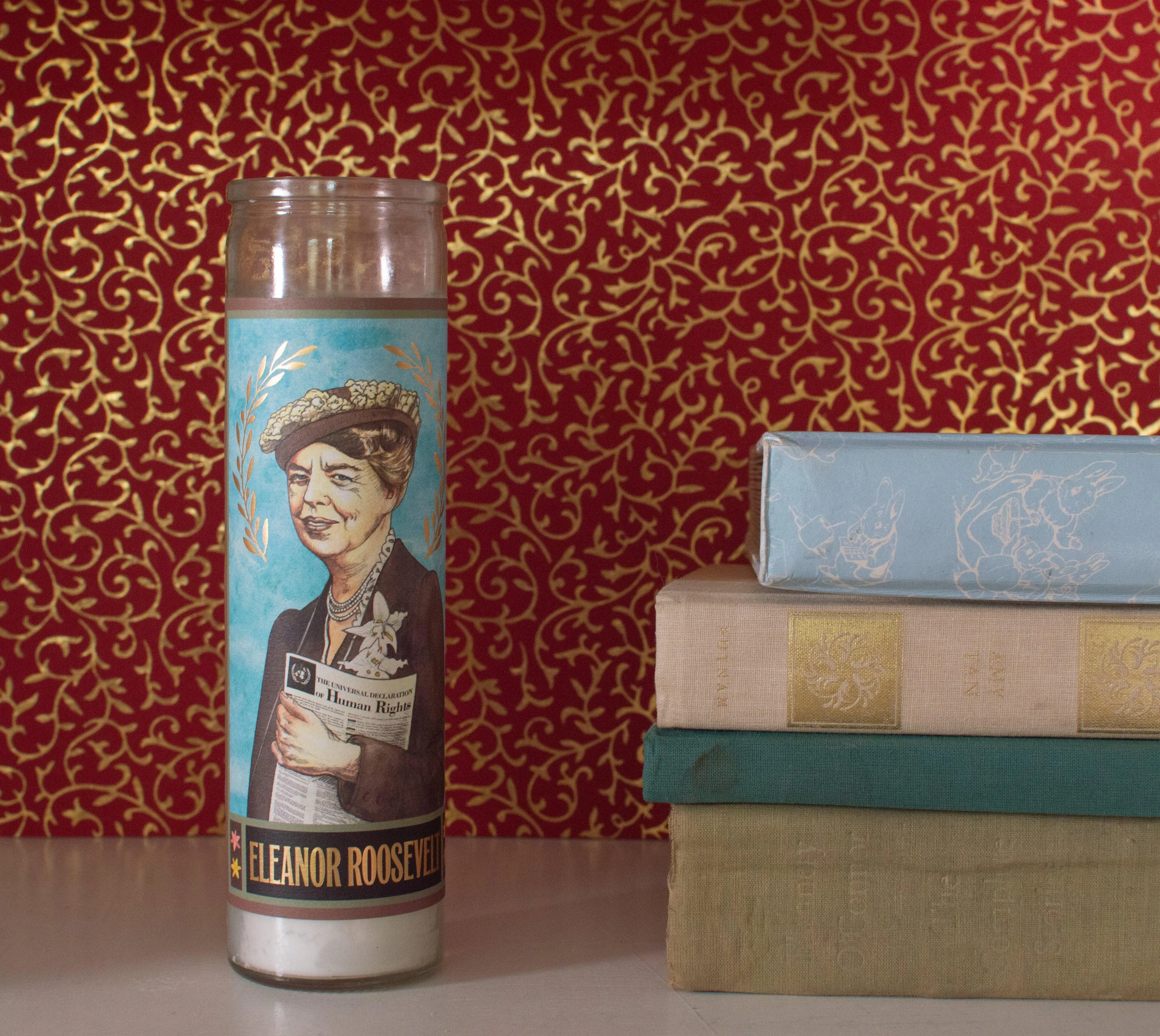 Eleanor Roosevelt Secular Saint Candle