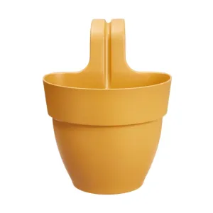 Elho 27cm Honey Yellow Small Vibia Campana Easy Hanger Planter