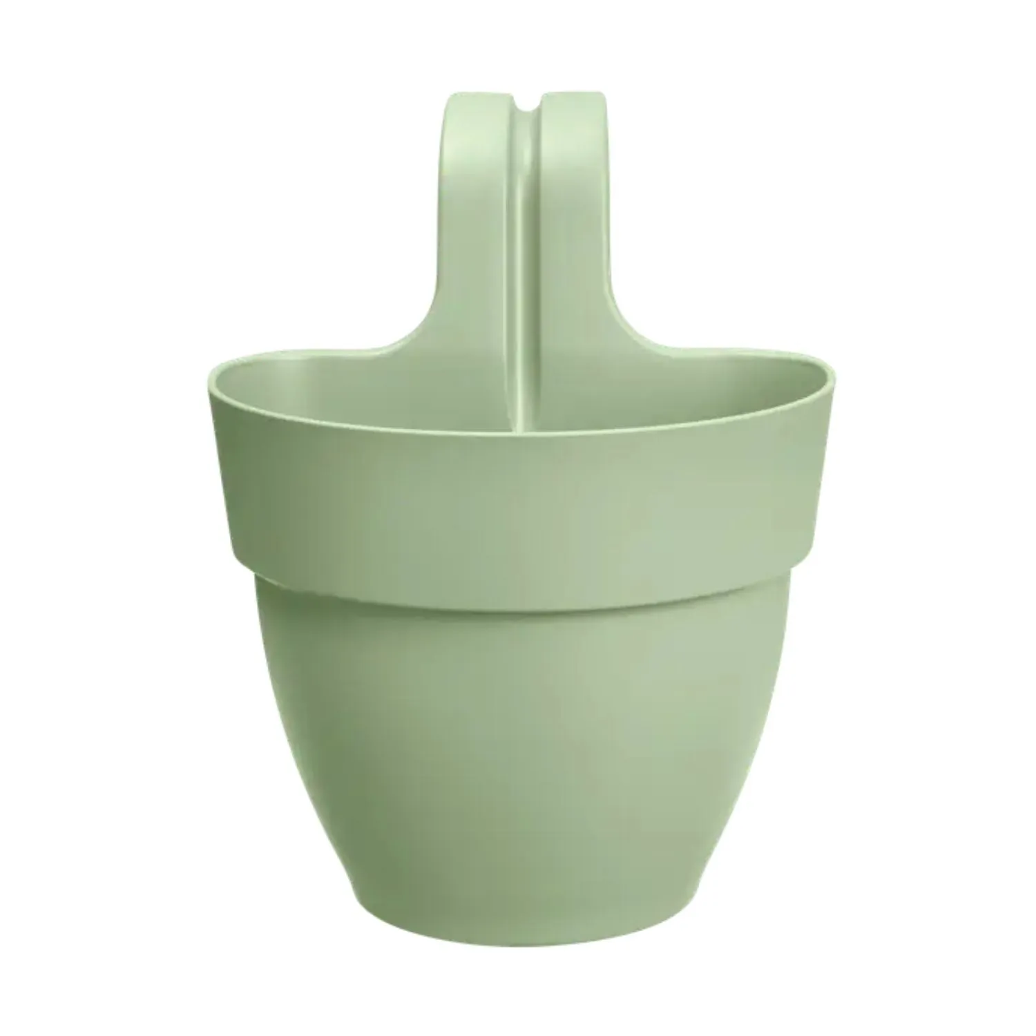 Elho 27cm Pistachio Green Small Vibia Campana Easy Hanger Planter