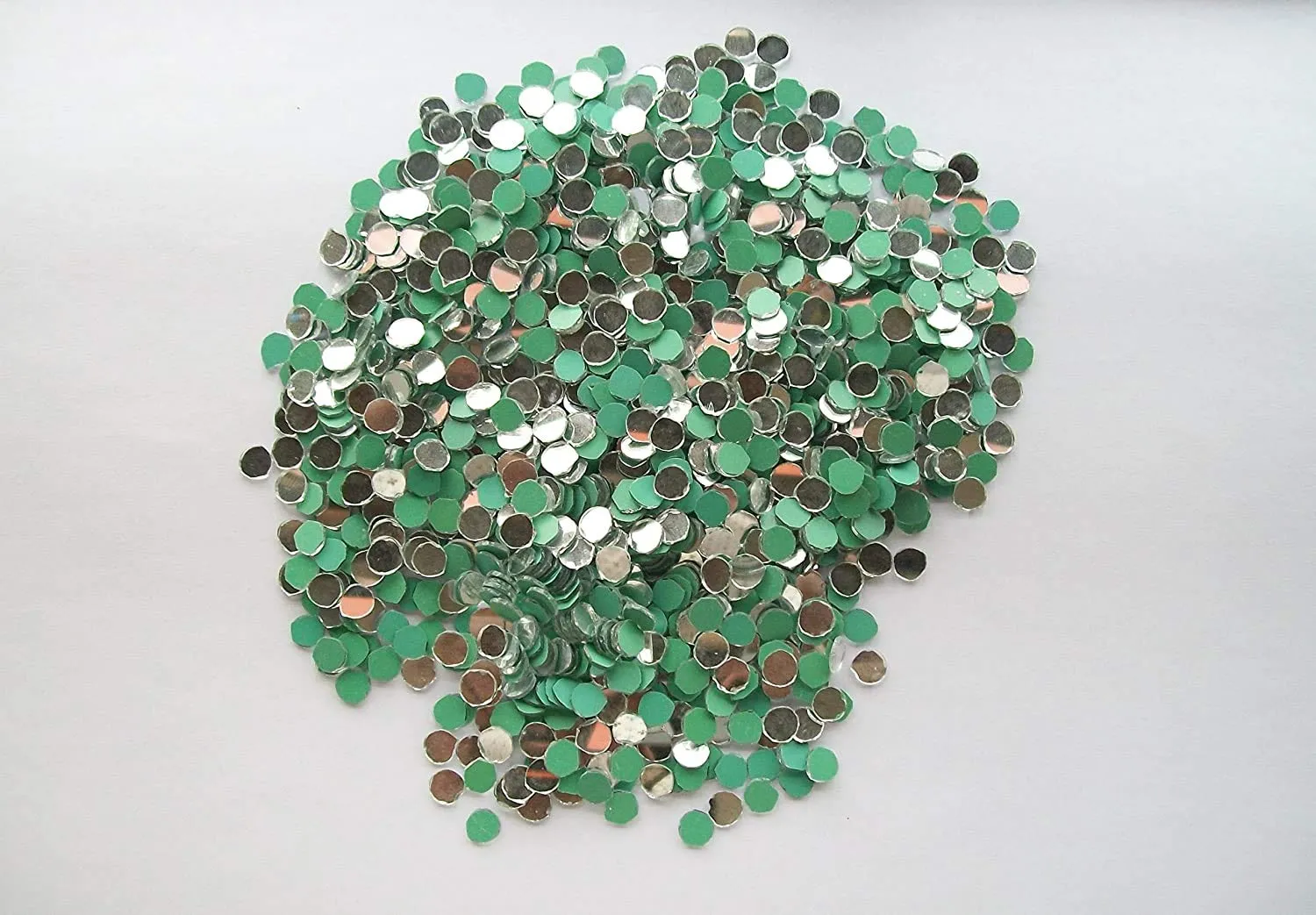 Excellentcrafts 6mm Round Shape Mirrors (100 pcs)