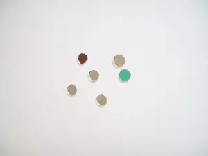 Excellentcrafts 6mm Round Shape Mirrors (100 pcs)