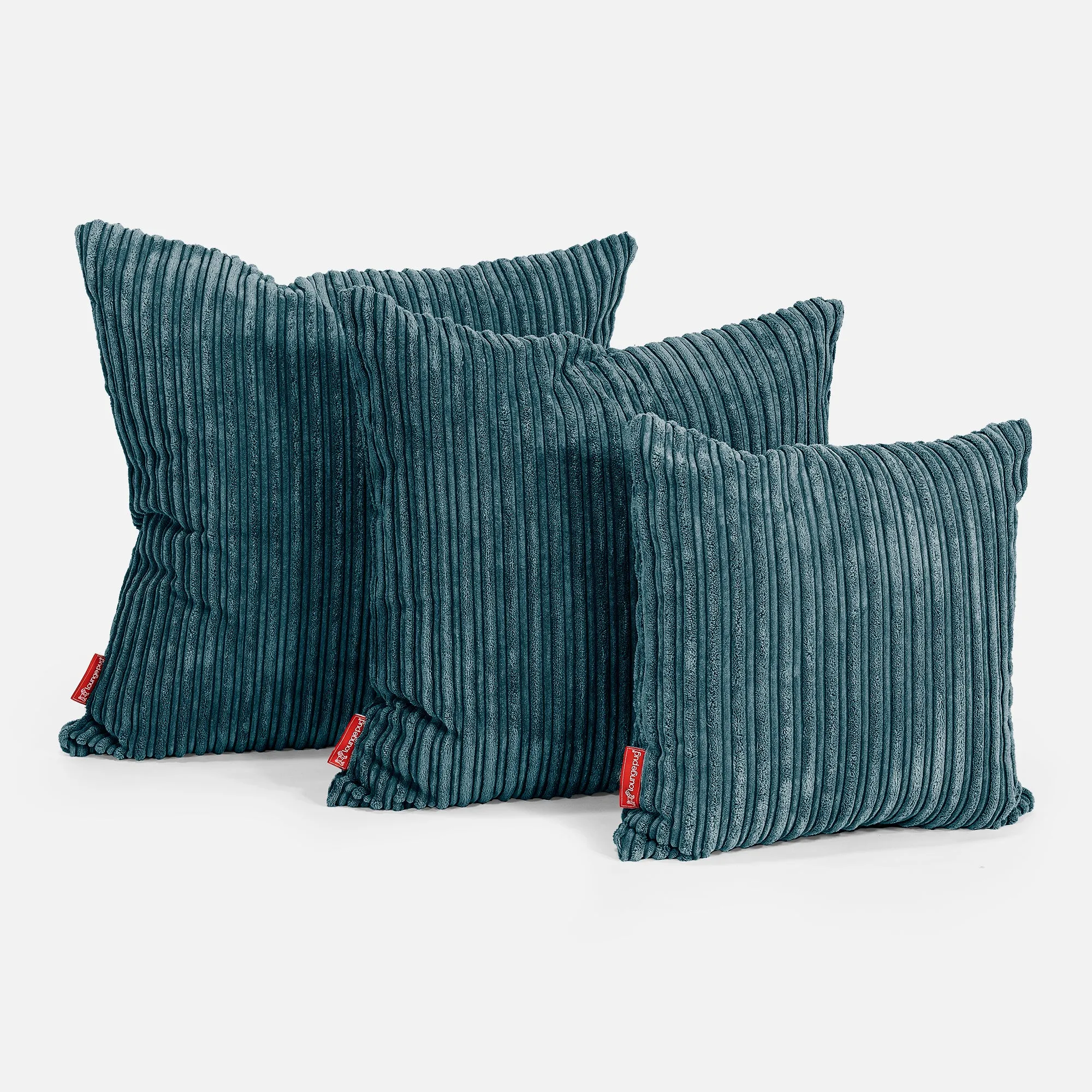 Extra Large Scatter Cushion Cover 70 x 70cm - Cord Teal Blue