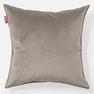 Extra Large Throw Pillow Cover 70 x 70cm - Velvet Mink