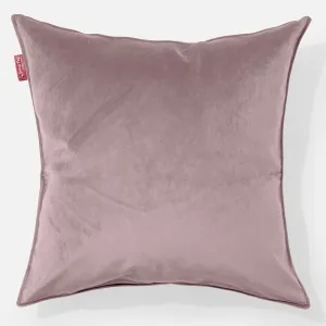 Extra Large Throw Pillow Cover 70 x 70cm - Velvet Rose Pink