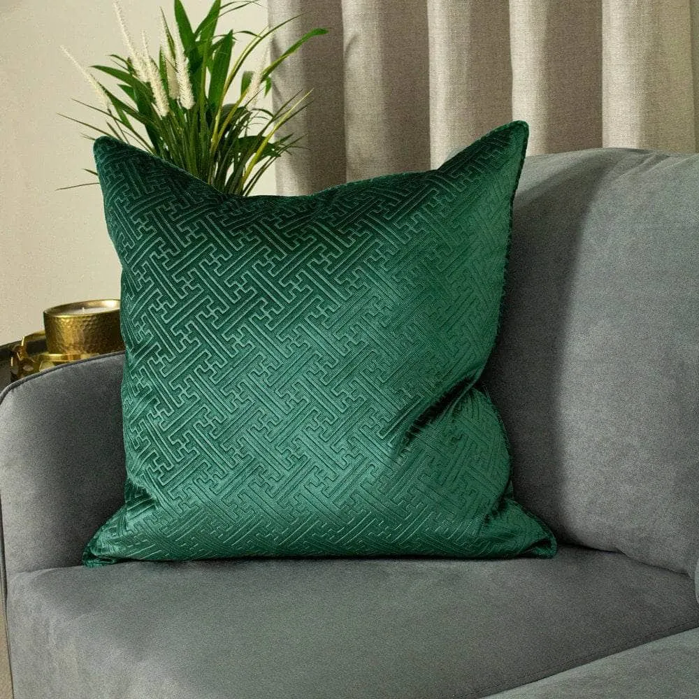 Florence Cushion - Emerald