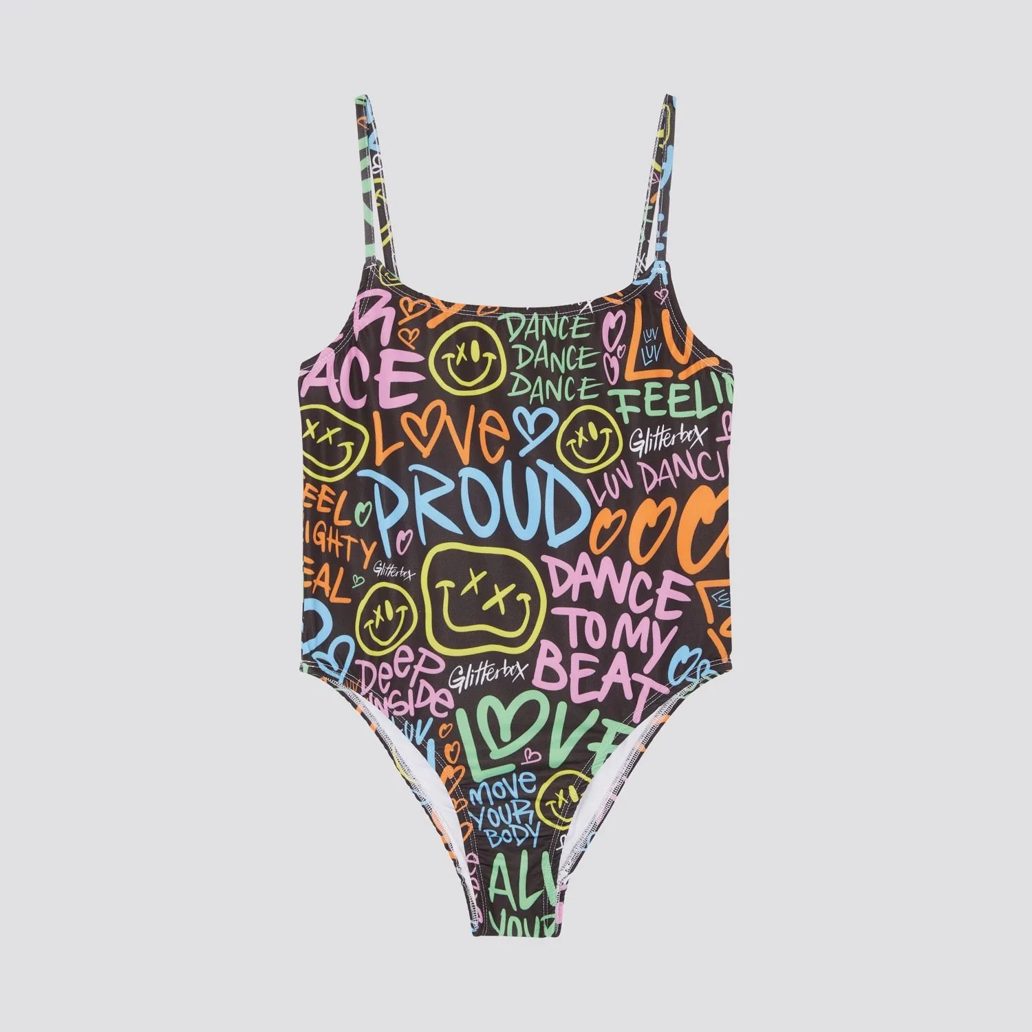 Glitterbox Graffiti Swimsuit