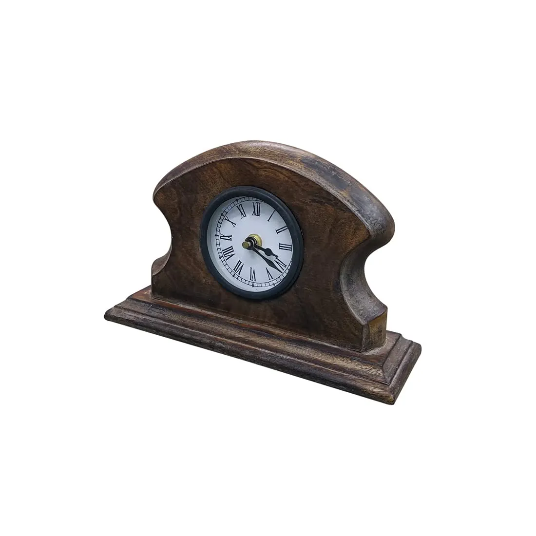 Gola International Antique Replica Handmade Apple Wooden Table Clock