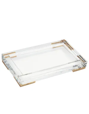 Hand Wash & Body Moisturizer Lucite Tray