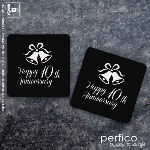 Happy Anniversary © Personalized Coasters