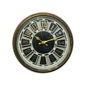 Heritage Wall Clock Trax Gold