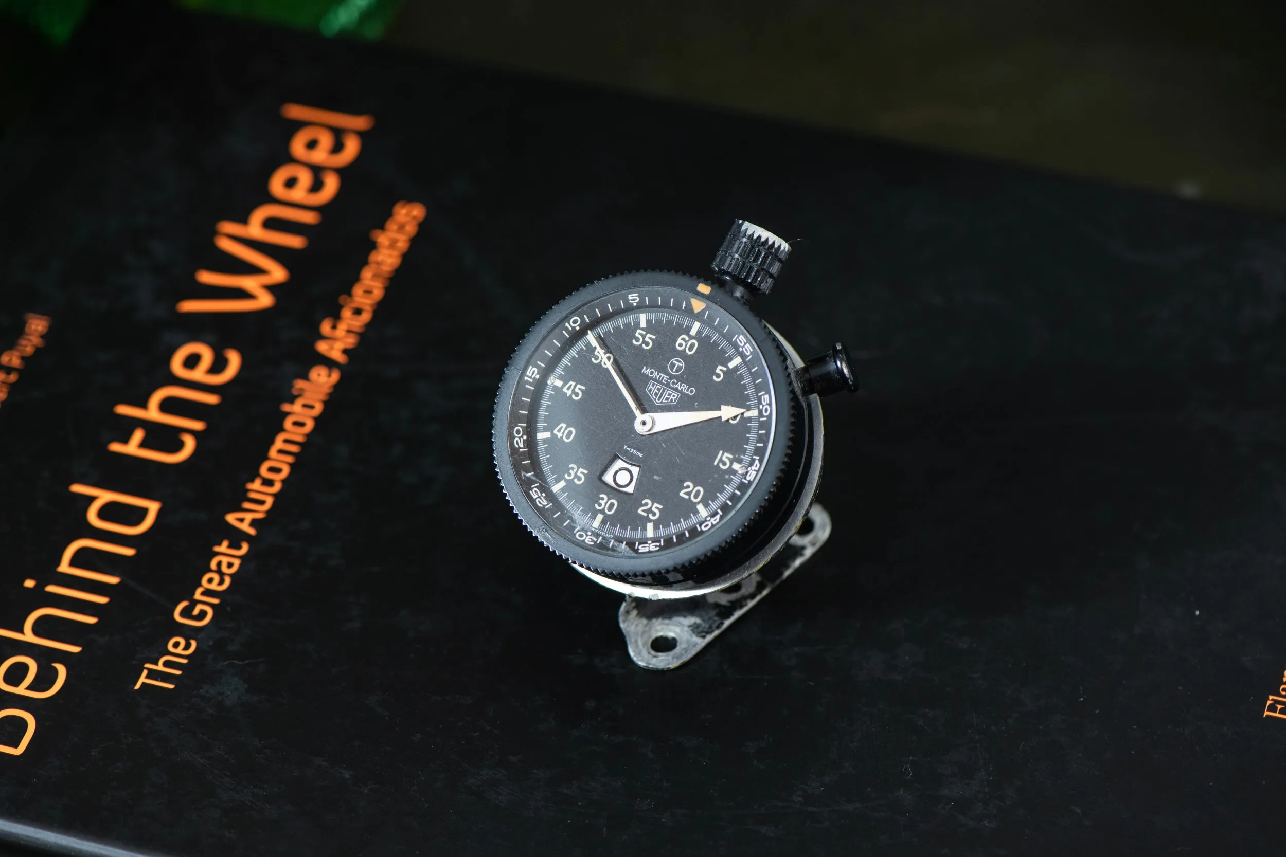 Heuer Monte-Carlo Dash Timer Military Issued